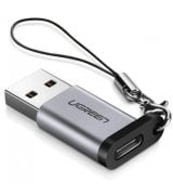 Адаптер Ugreen US276 USB-A 3.0 to USB-C 3.1 Gray (50533)
