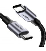 Кабель Ugreen US316 USB Type-C to USB Type-C (2m) Black (70429)