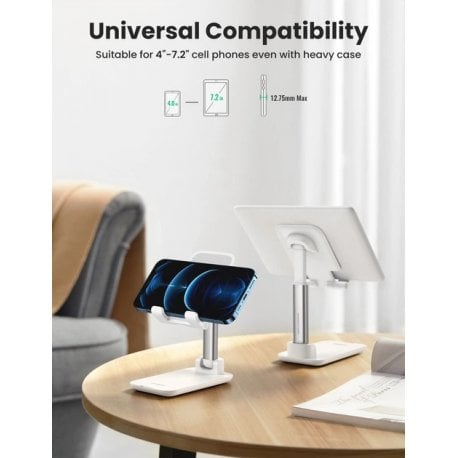 Підставка для смартфона Ugreen LP373 Foldable Phone Stand White (20434)