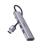 USB-хаб Ugreen CM473 USB 3.0 to 4хUSB 3.0 Hub (20805)