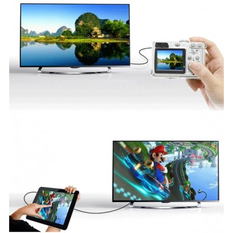 Адаптер Ugreen Mini HDMI to HDMI Black (20101)
