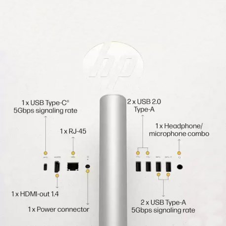 Моноблок HP 27-cr0039ua 27" White (A1QY1EA)