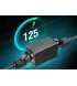 Коннектор Ugreen NW114 RJ-45 Ethernet Cable Extender Adapter Black (20390)
