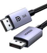 Кабель Ugreen DP118 DisplayPort to DisplayPort v2.1 (1m) Gray (15383)