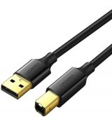 Кабель Ugreen US135 USB - USB Type B Print Cable (1.5m) Black (10350)