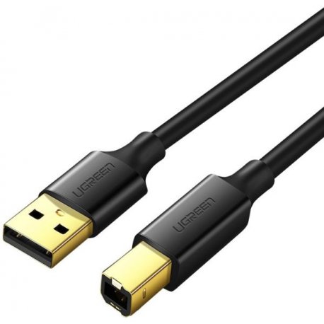 Кабель Ugreen US135 USB - USB Тип B Print Cable (5m) Black (10352)