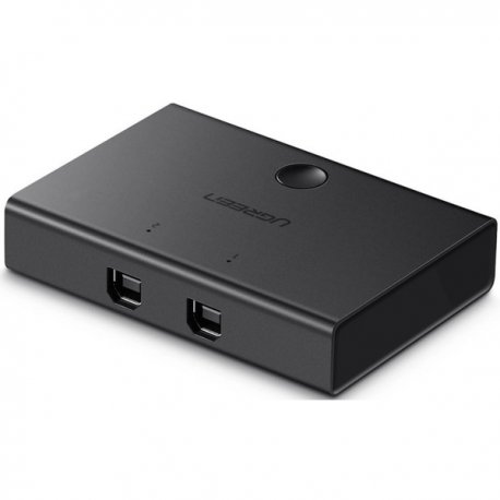 Сплиттер Ugreen KVM switch 1x USB 2.0 - 2x USB Type B Black (30345)