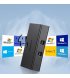 Сплиттер Ugreen KVM switch 1x USB 2.0 - 2x USB Type B Black (30345)