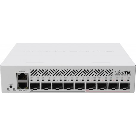 Коммутатор Mikrotik (CRS310-1G-5S-4S+IN)