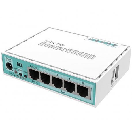 Маршрутизатор Mikrotik hEX (RB750Gr3)