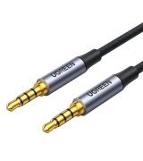 Кабель для наушников Ugreen AV183 3.5 mm to 3.5 mm Audio Cable, 1.5 m Black (8229)