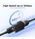 Конектор Ugreen NW326 RJ-45 10Gbps Shielded Network Connector Black (55359)