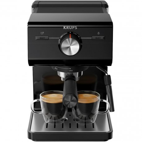 Кофеварка рожковая Krups Authentic C50 Black (XP381810)