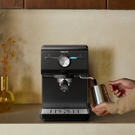 Кофеварка рожковая Krups Authentic C50 Black (XP381810)