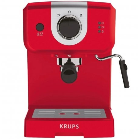 Кофеварка рожковая Krups Opio XP320530 Red