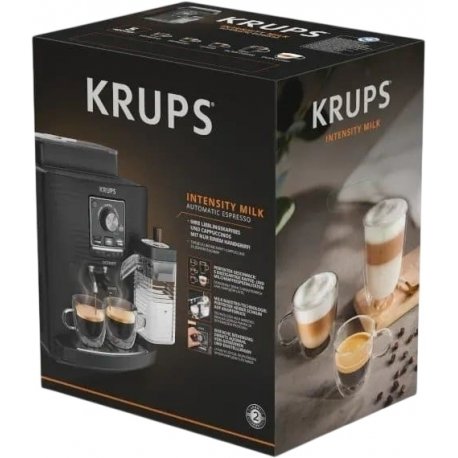 Кофемашина Krups Intensity Milk EA5028E0 Black