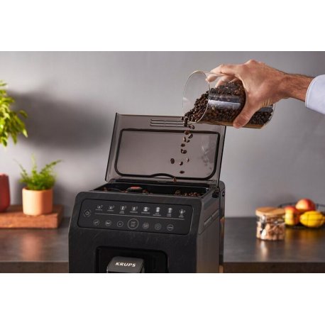 Кофемашина Krups Evidence Eco-Design EA897B10 Black