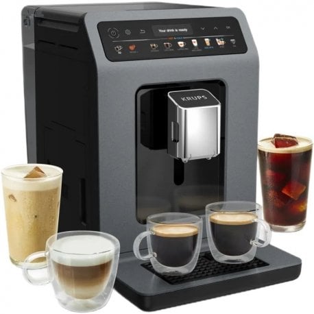 Кавомашина Krups Evidence Hot & Cold EA898GF0 Black