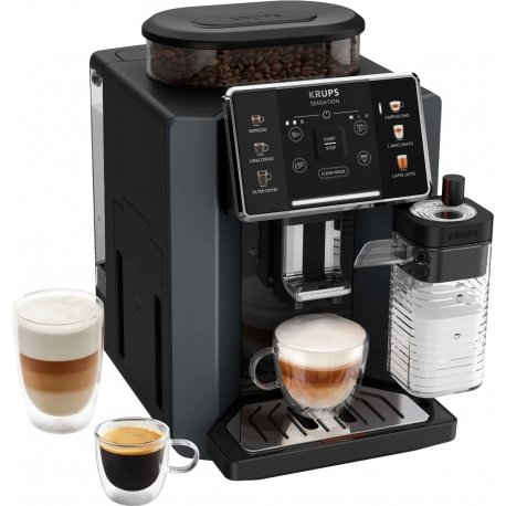 Кавомашина Krups Sensation Milk M90 EA912B10 Black