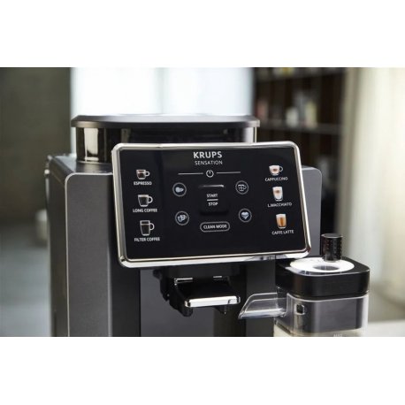 Кавомашина Krups Sensation Milk M90 EA912B10 Black