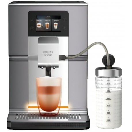 Кофемашина Krups Intuition Preference EA875E10 Gray/Black