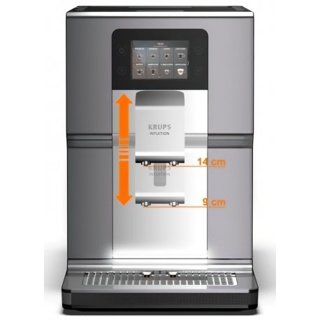 Кофемашина Krups Intuition Preference EA875E10 Gray/Black