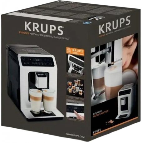 Кофемашина Krups Evidence EA891D10 Gray/Black