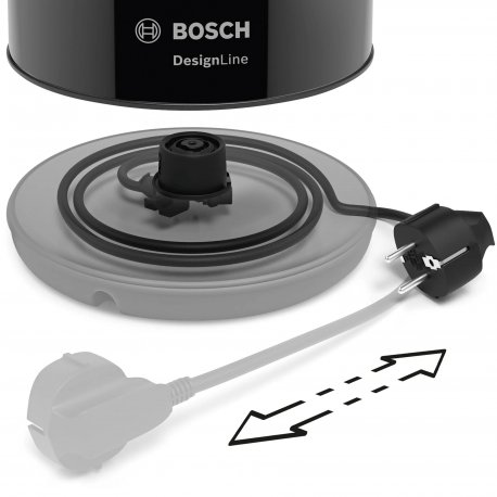 Электрочайник Bosch TWK3P423 Black