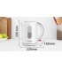 Электрочайник Bosch TWK7601 White/Gray