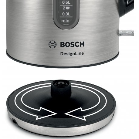 Электрочайник Bosch TWK4P440 Silver