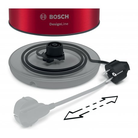 Электрочайник Bosch TWK3P424 Red
