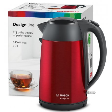 Электрочайник Bosch TWK3P424 Red