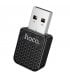 Адаптер Hoco HU3 Tony car wireless CarPlay Adapter Black