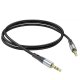 Кабель AUX Hoco UPA22 3.5mm to 3.5mm (1м) Black Кабель AUX Hoco UPA22 3.5mm to 3.5mm (1м) Black