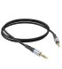 Кабель AUX Hoco UPA22 3.5mm to 3.5mm (1м) Black