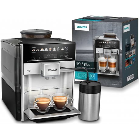 Кавомашина Siemens TE653M11RW Black/Silver