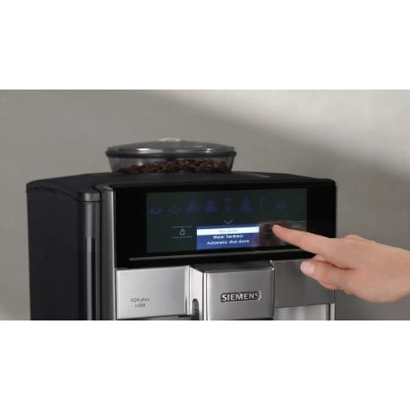 Кофемашина Siemens TE655203RW Black/Silver