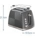 Тостер Russell Hobbs Groove 26392-56 Gray