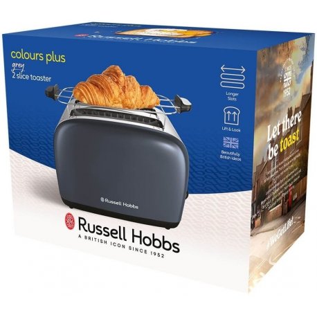 Тостер Russell Hobbs Colours Plus 26552-56 Grey