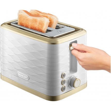 Тостер Sencor STS7500WH White/Gold