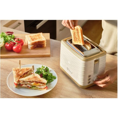Тостер Sencor STS7500WH White/Gold