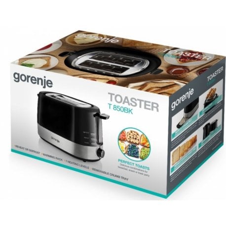Тостер Gorenje T850BK Black