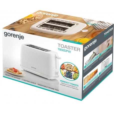 Тостер Gorenje T850DPW White