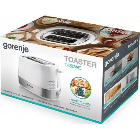 Тостер Gorenje T850WE White