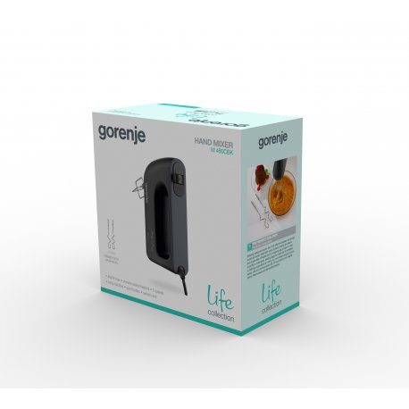 Миксер ручной Gorenje M460CBK Black