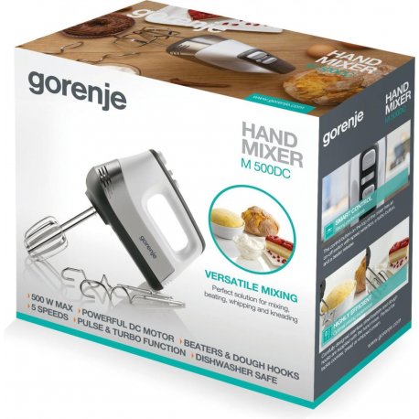 Миксер ручной Gorenje M500DC White