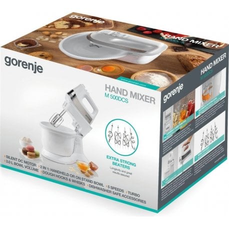 Міксер стаціонарний Gorenje M500DCS White