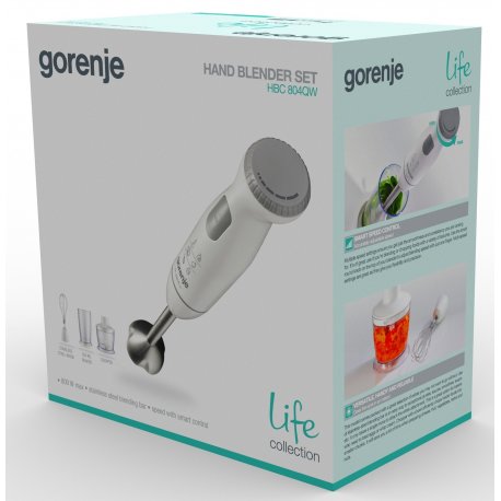 Блендер заглибний Gorenje HBC804QW White