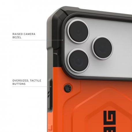 Чехол UAG для iPhone 17 Pro Max Pathfinder MagSafe Orange (114549119797)