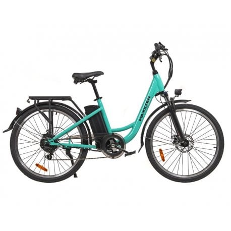 Электрический велосипед Maxxter City 2.0 Light Blue